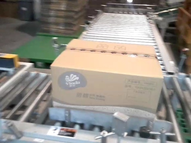 维达纸巾自动升降开箱封箱包装流水线案例